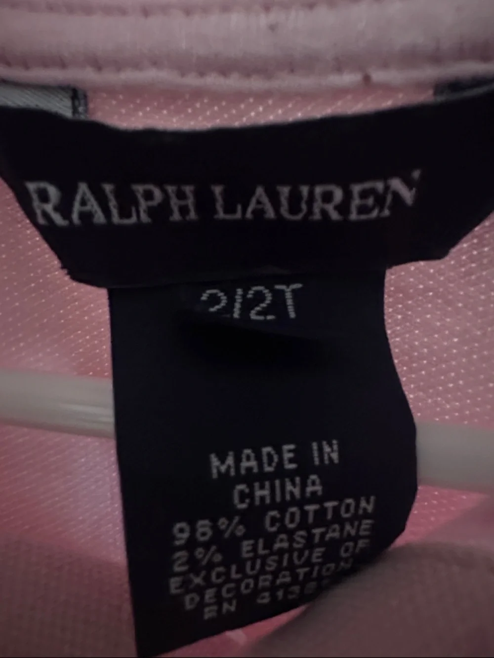Ralph Lauren Light Pink Polo Dress with Pleated Skirt - Picture 2 of 3